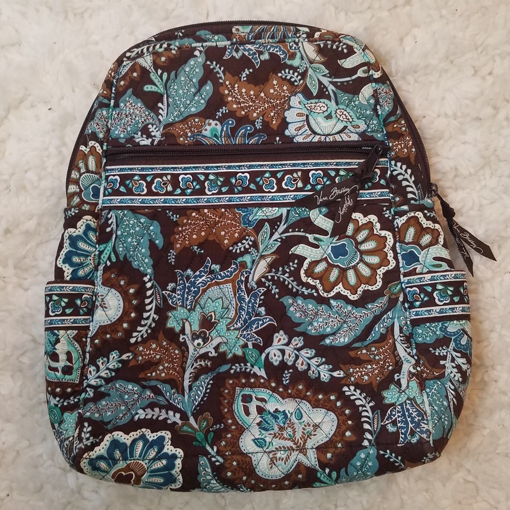 Vera Bradley Java Blue Mini Backpack
